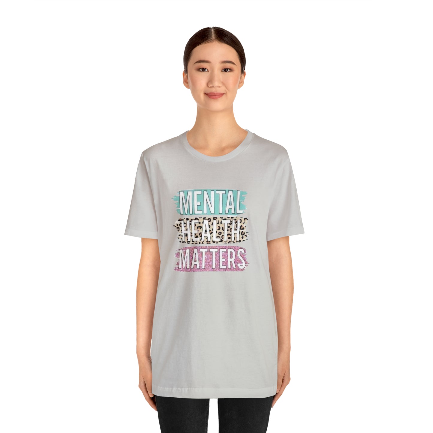 Mental Health Matters Unisex Jersey Short Sleeve Tee