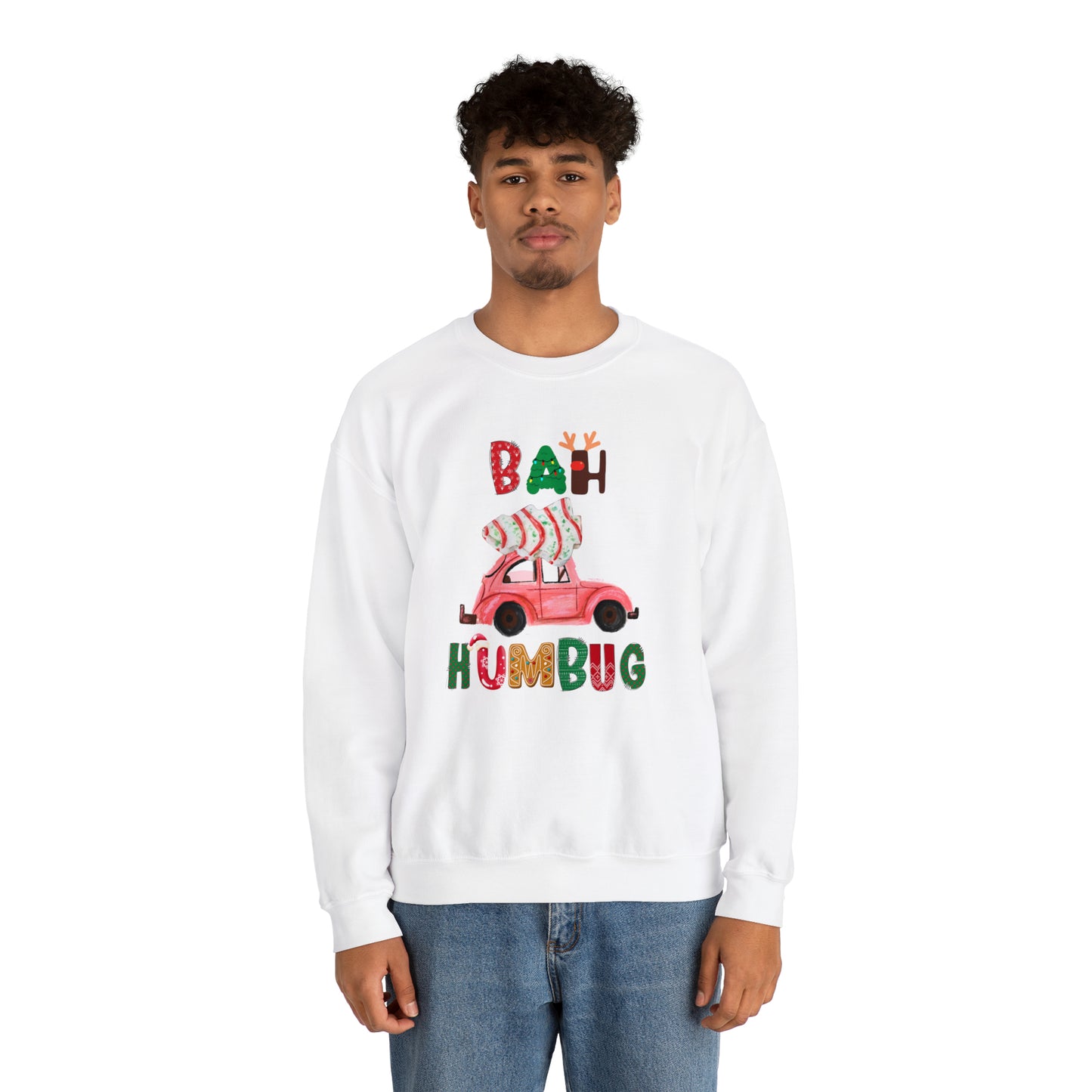 Bah Hum Bug Unisex Heavy Blend™ Crewneck Sweatshirt