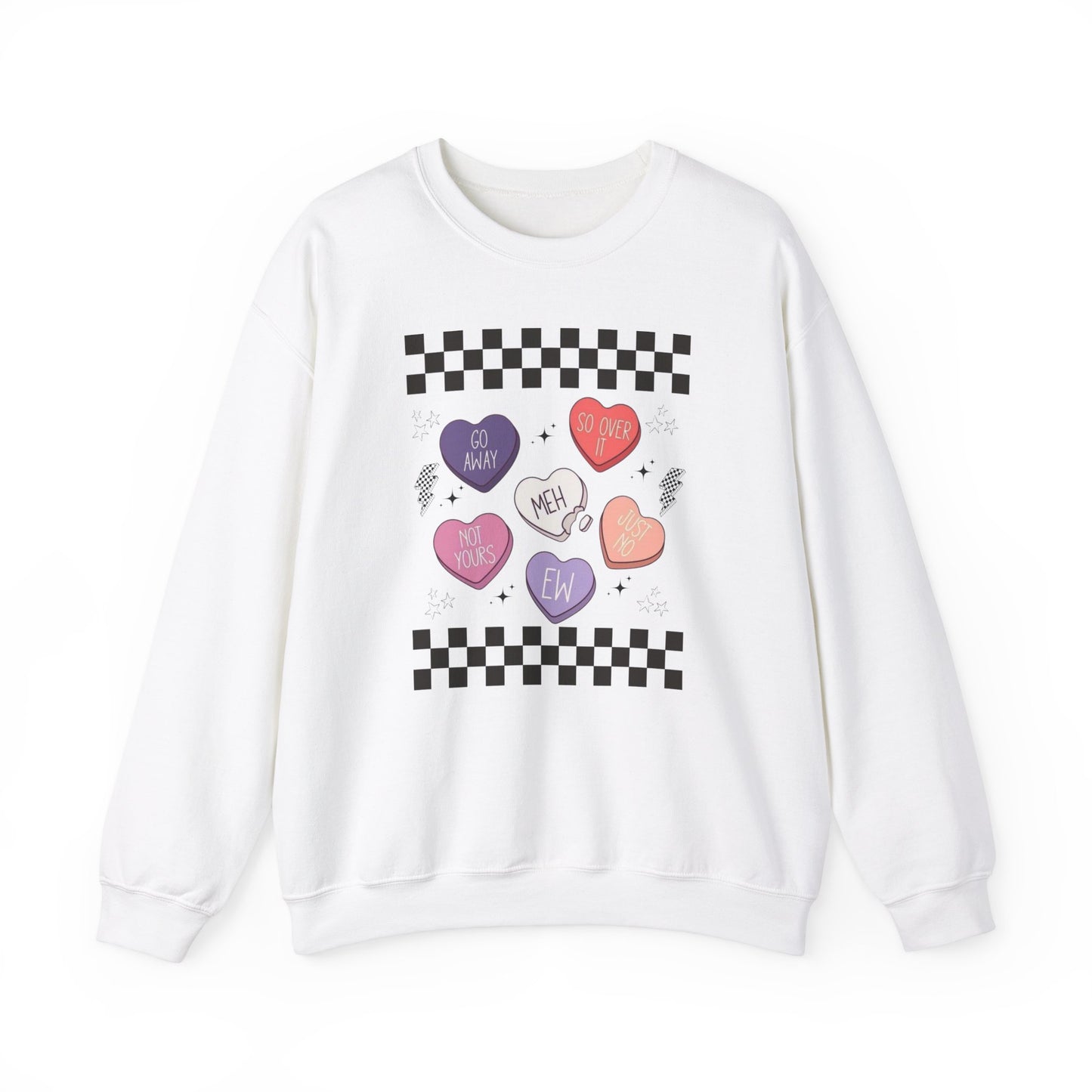 Anti-Valentine Unisex Heavy Blend™ Crewneck Sweatshirt