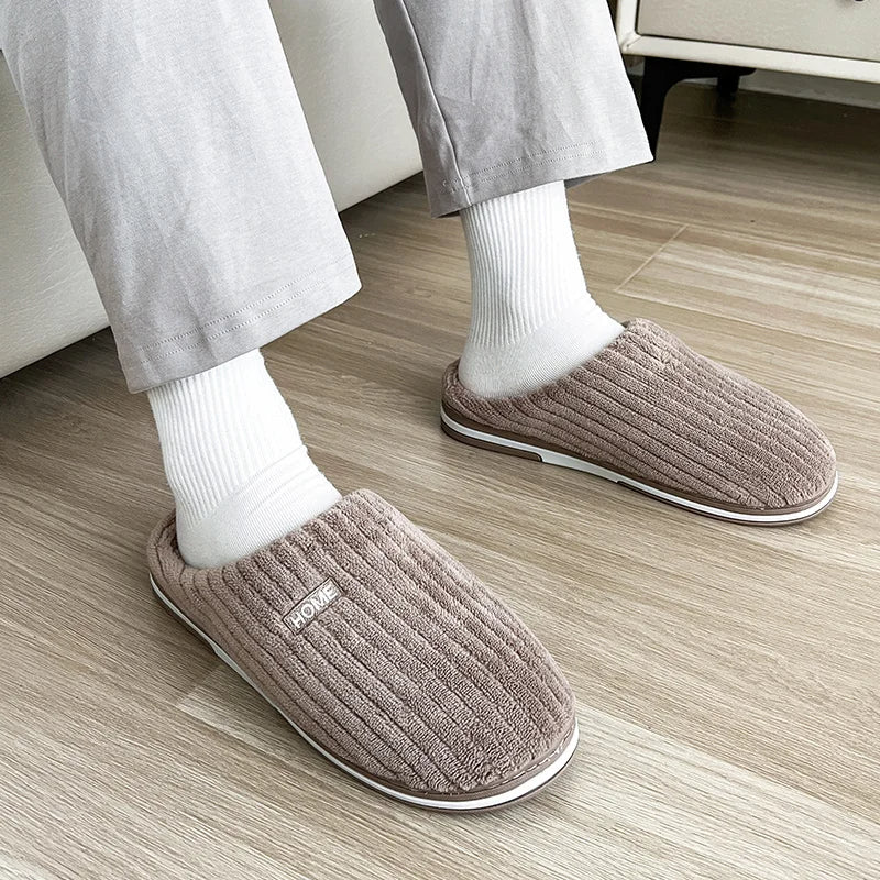 Non-Slip Plush House Shoes