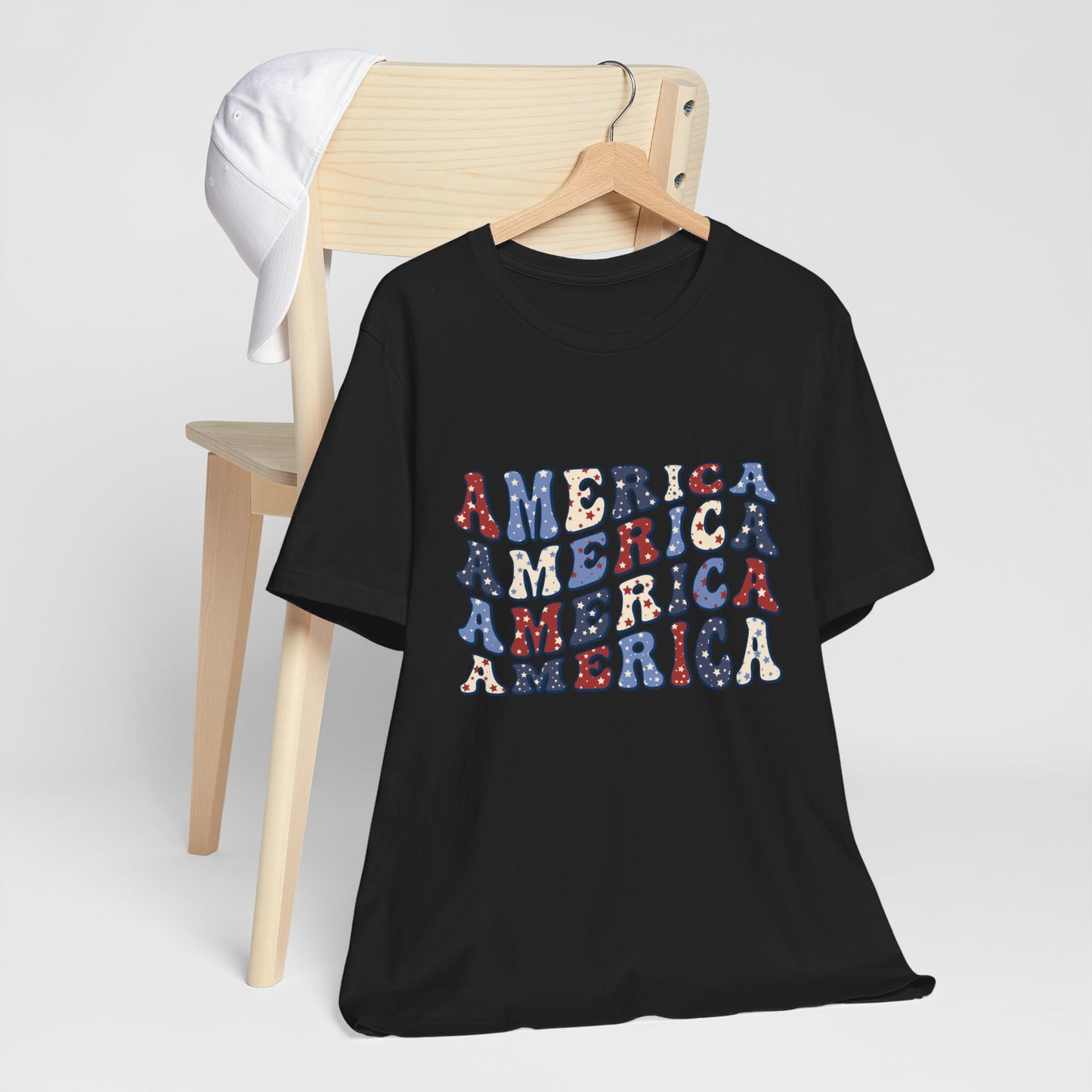 America America Unisex Jersey Short Sleeve Tee