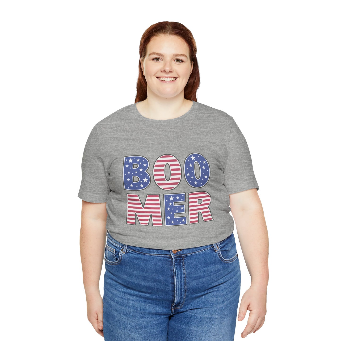 Patriotic Boomer Unisex Jersey Short Sleeve Tee