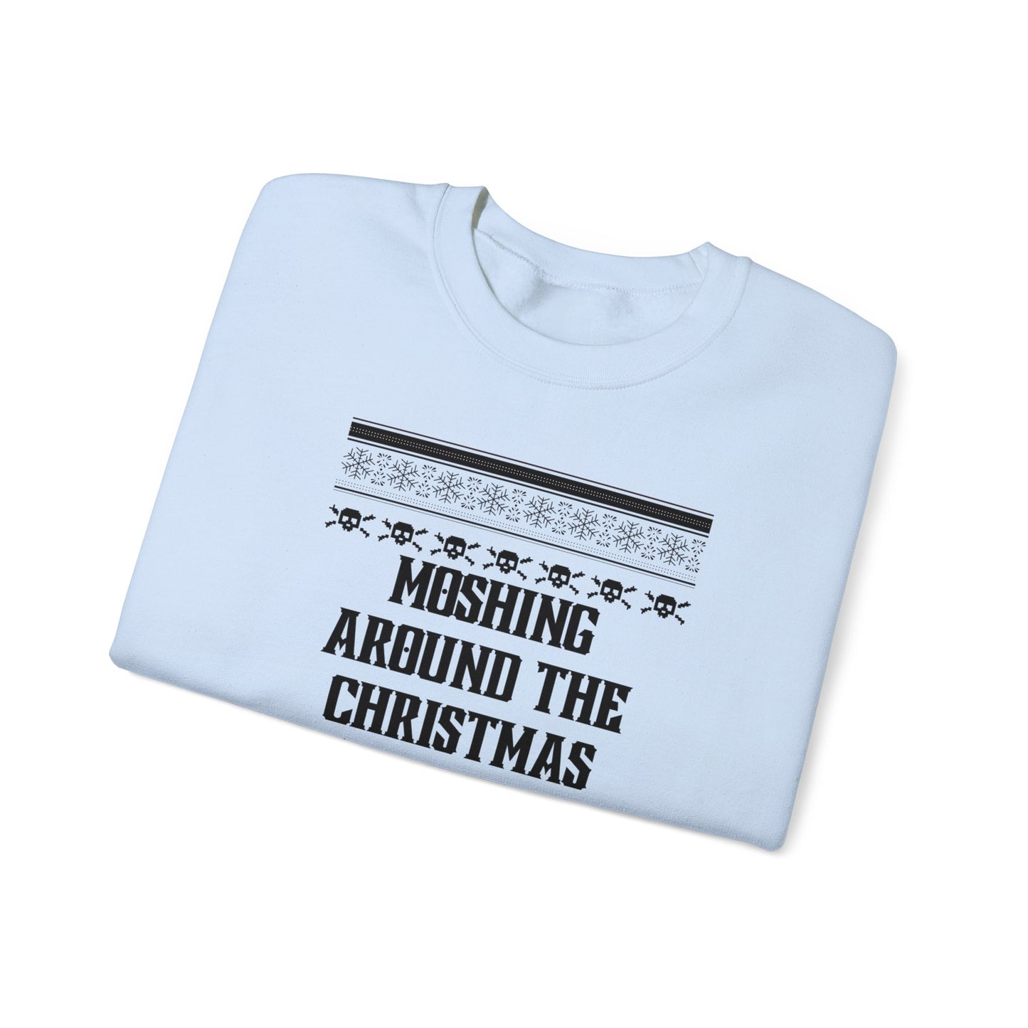 Moshing Around The Christmas Tree Unisex Heavy Blend™ Crewneck Sweatshirt