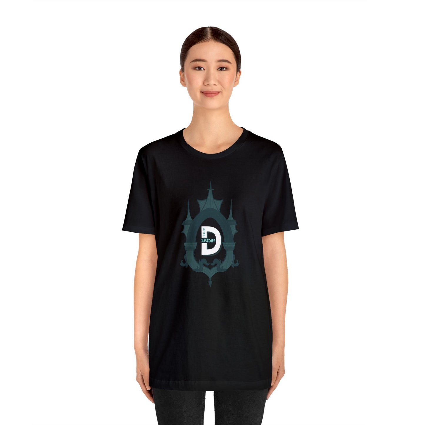 DVNE JustDiff Emblem Unisex Jersey Short Sleeve Tee