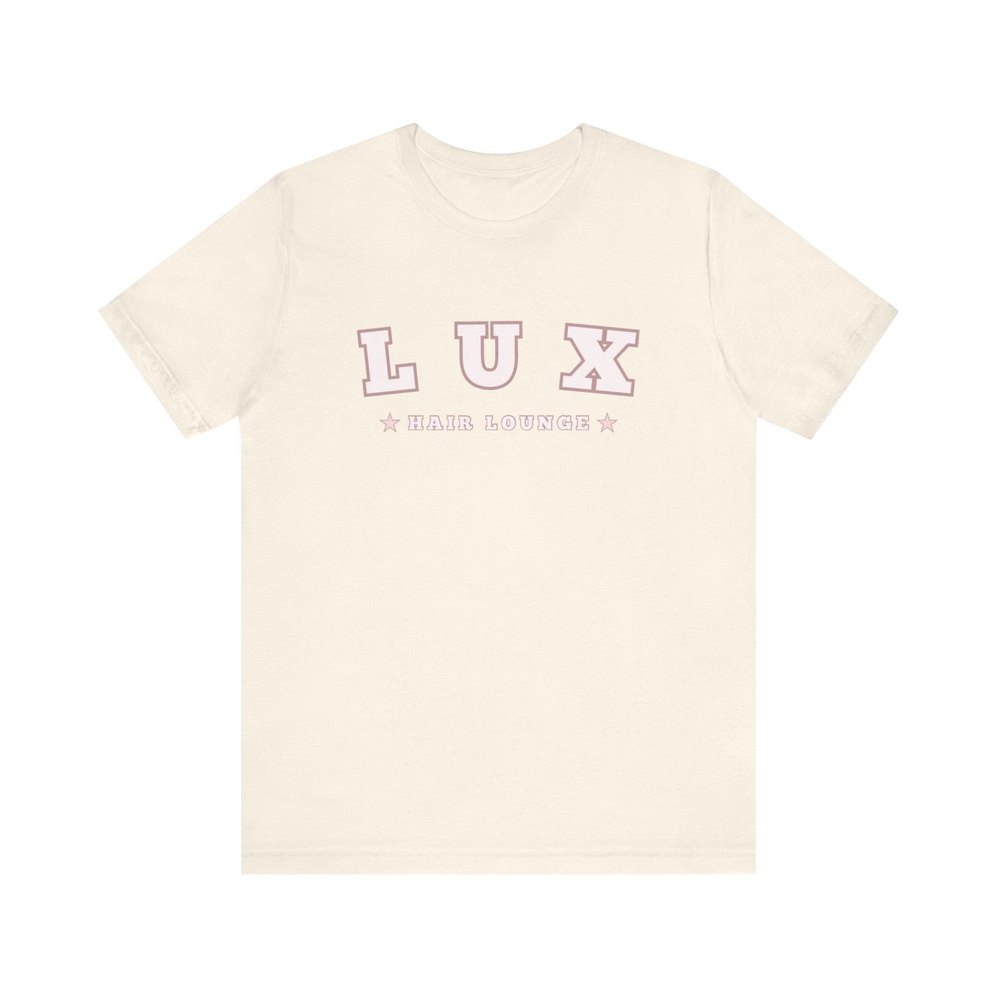 LUX Hair Lounge Unisex Jersey Short Sleeve Tee