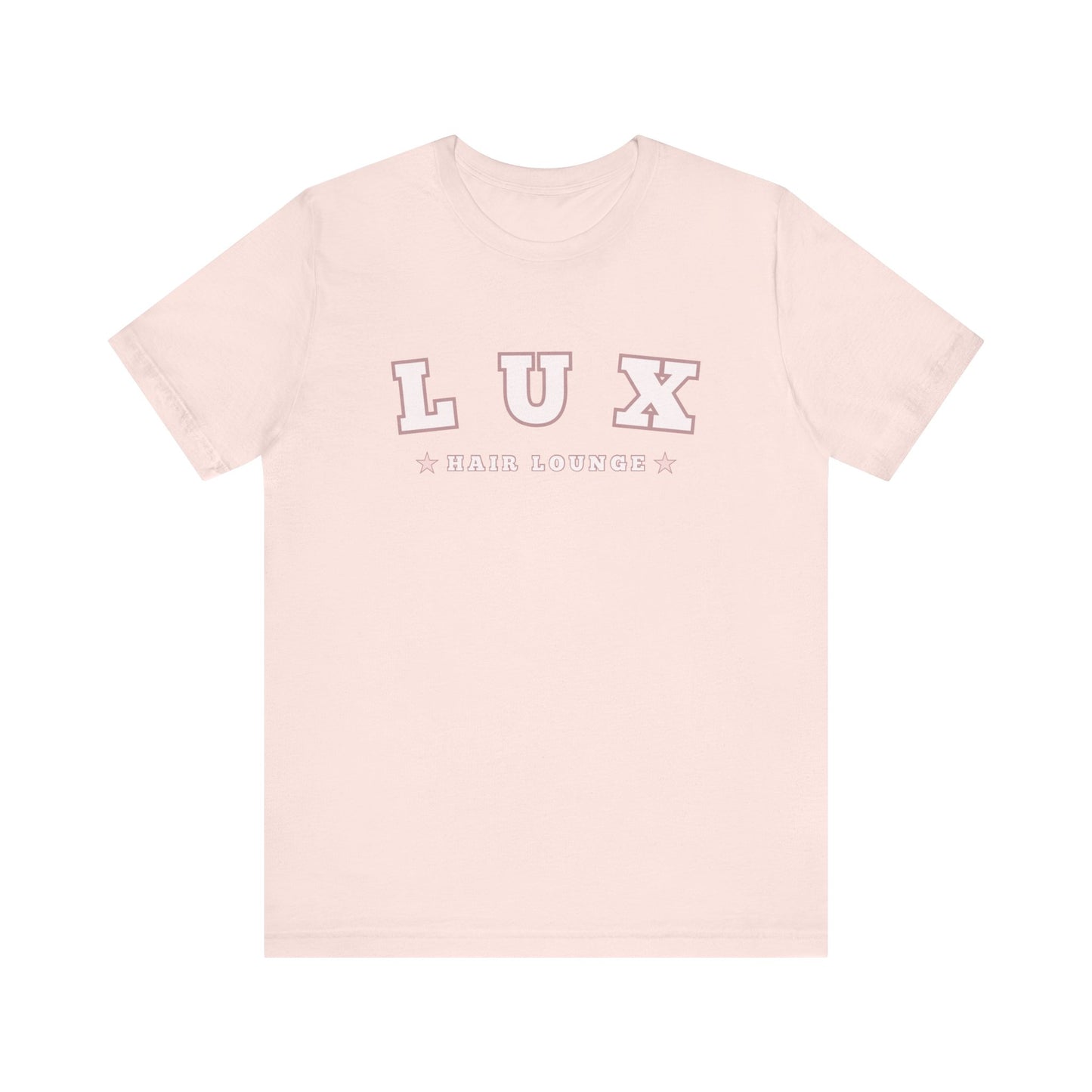 LUX Hair Lounge Unisex Jersey Short Sleeve Tee