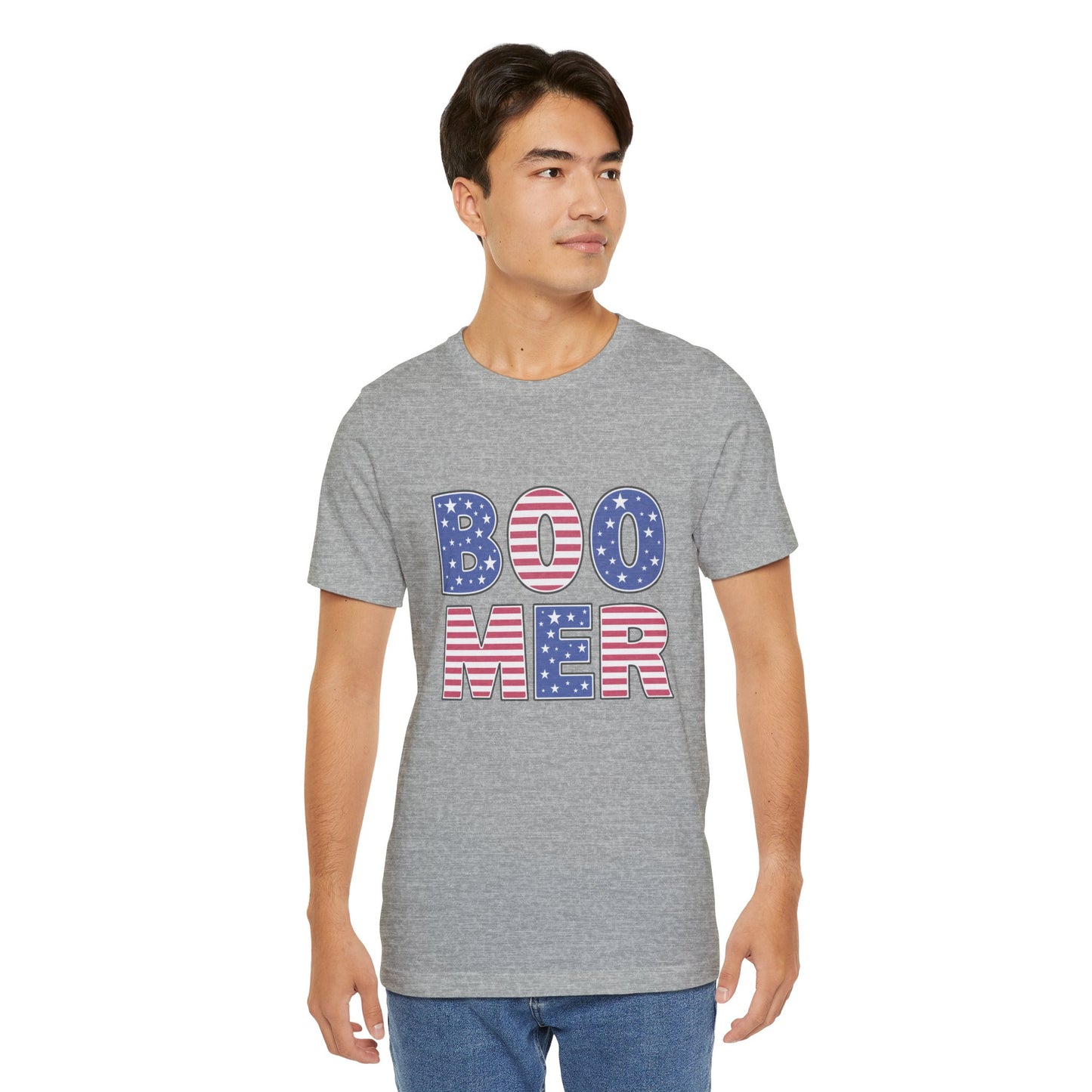 Patriotic Boomer Unisex Jersey Short Sleeve Tee