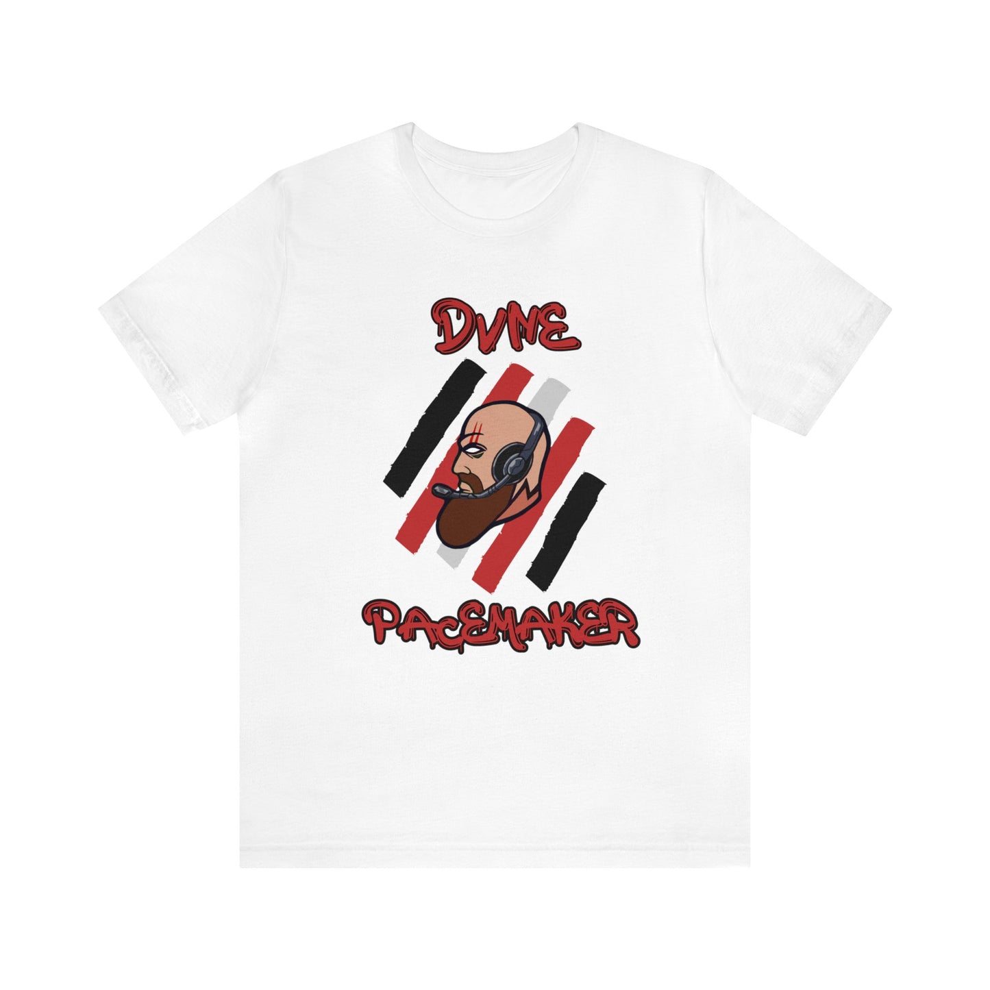 DVNE PaceMaker (stripes) Unisex Jersey Short Sleeve Tee