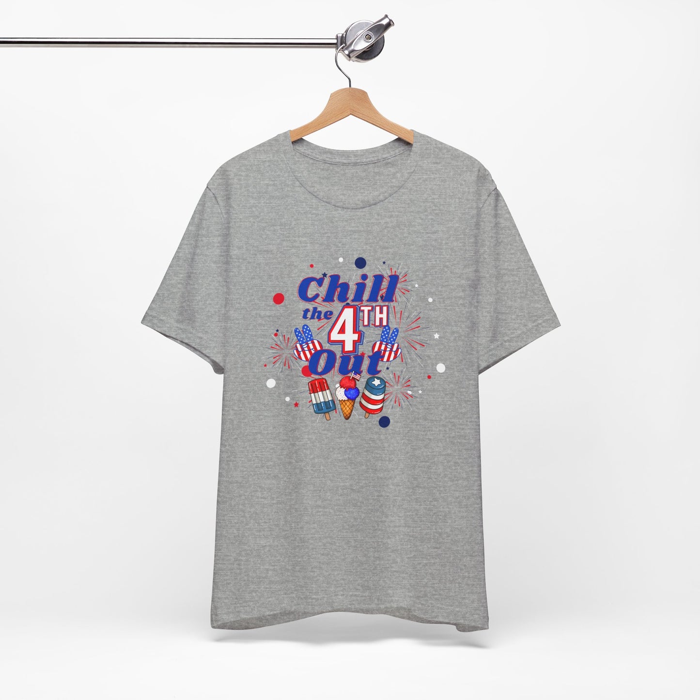 Chill the 4th Out Unisex Jersey Short Sleeve Tee