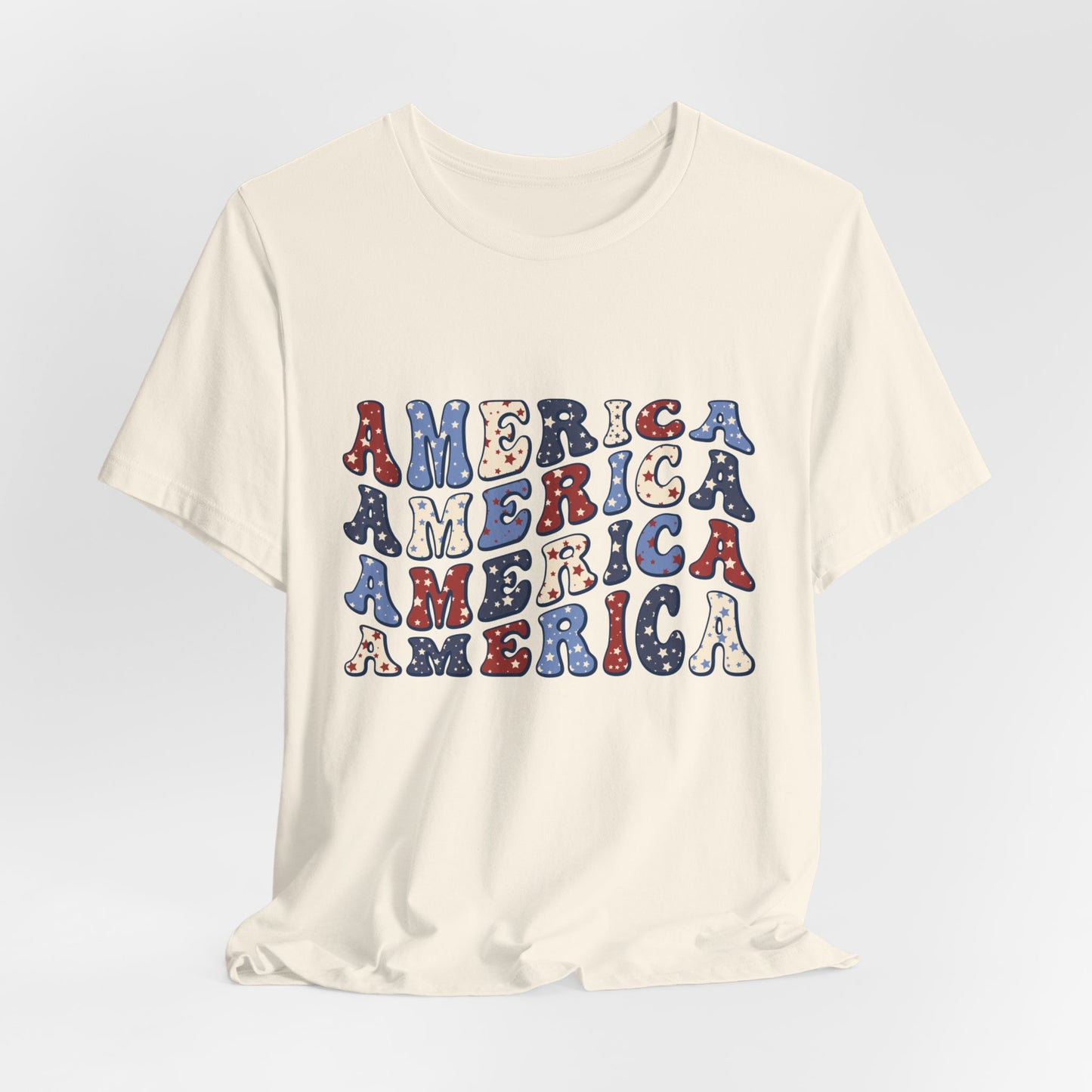 America America Unisex Jersey Short Sleeve Tee