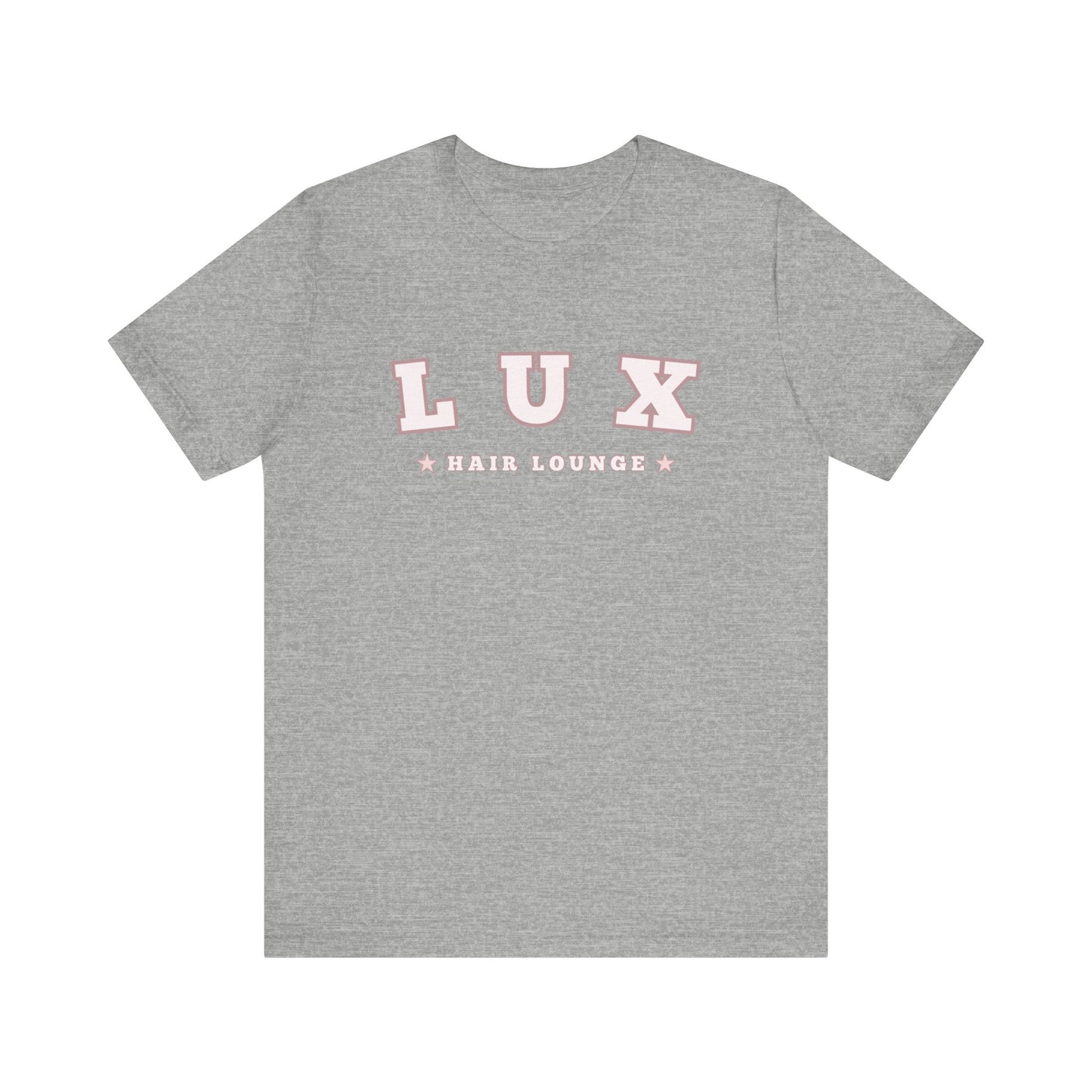 LUX Hair Lounge Unisex Jersey Short Sleeve Tee