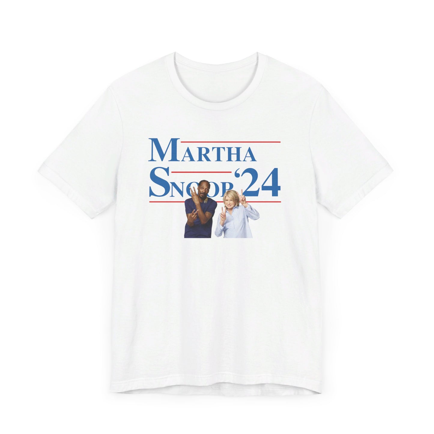 Martha and Snoop Unisex Jersey Short Sleeve Tee