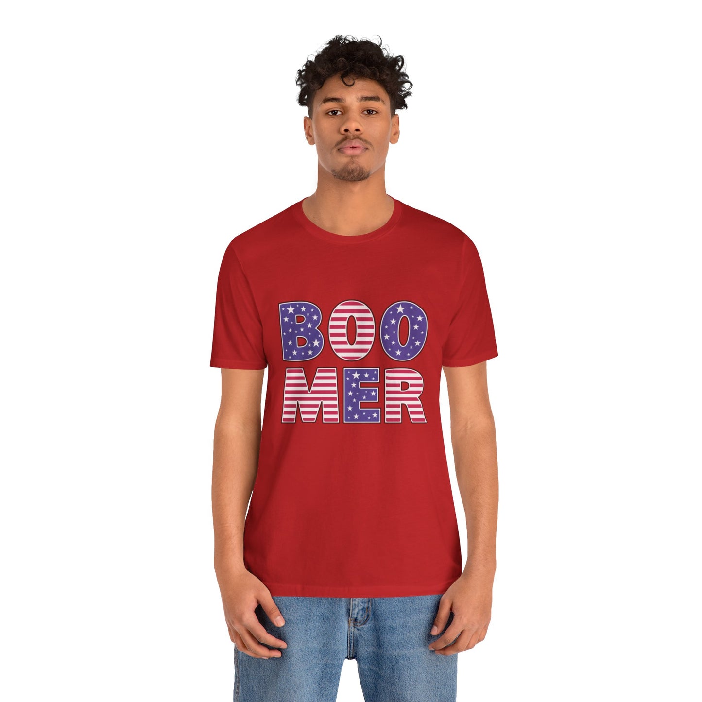 Patriotic Boomer Unisex Jersey Short Sleeve Tee