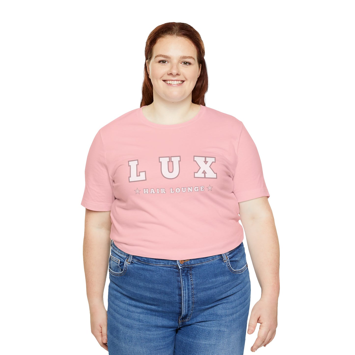 LUX Hair Lounge Unisex Jersey Short Sleeve Tee