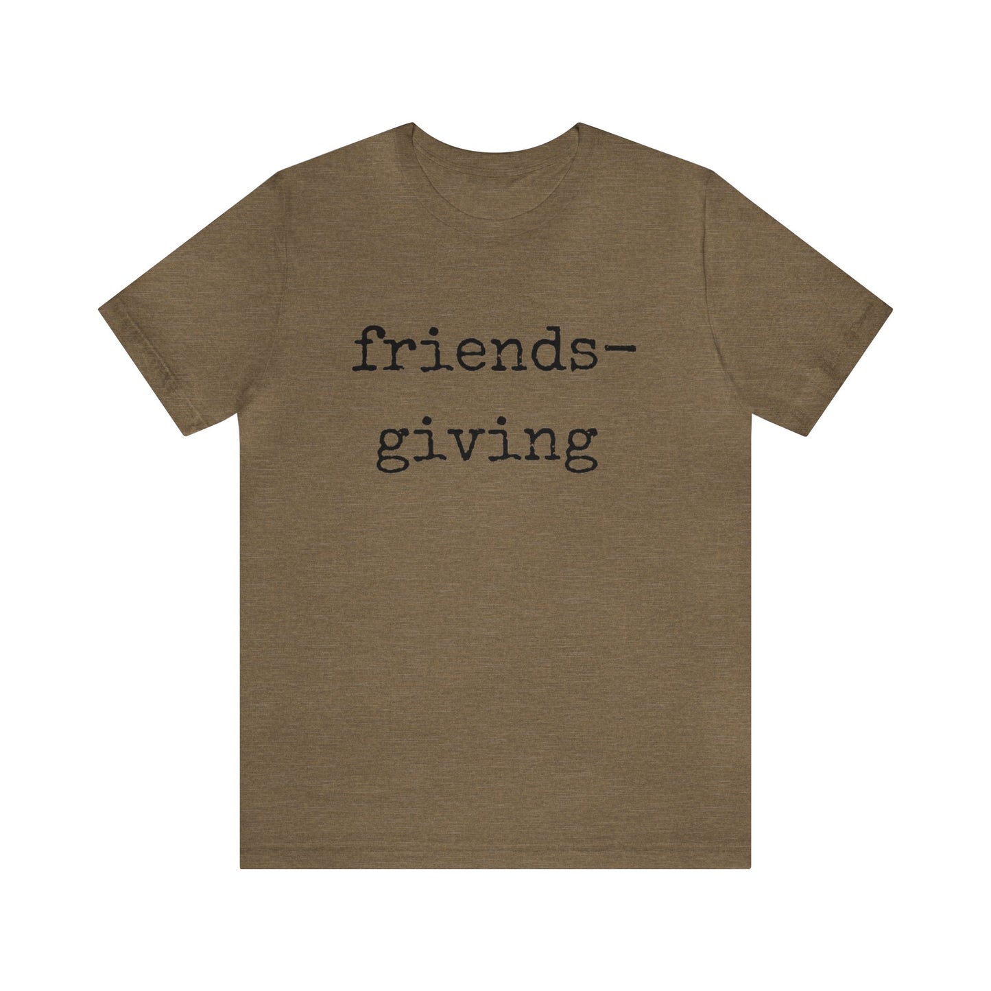 Friendsgiving Unisex Jersey Short Sleeve Tee