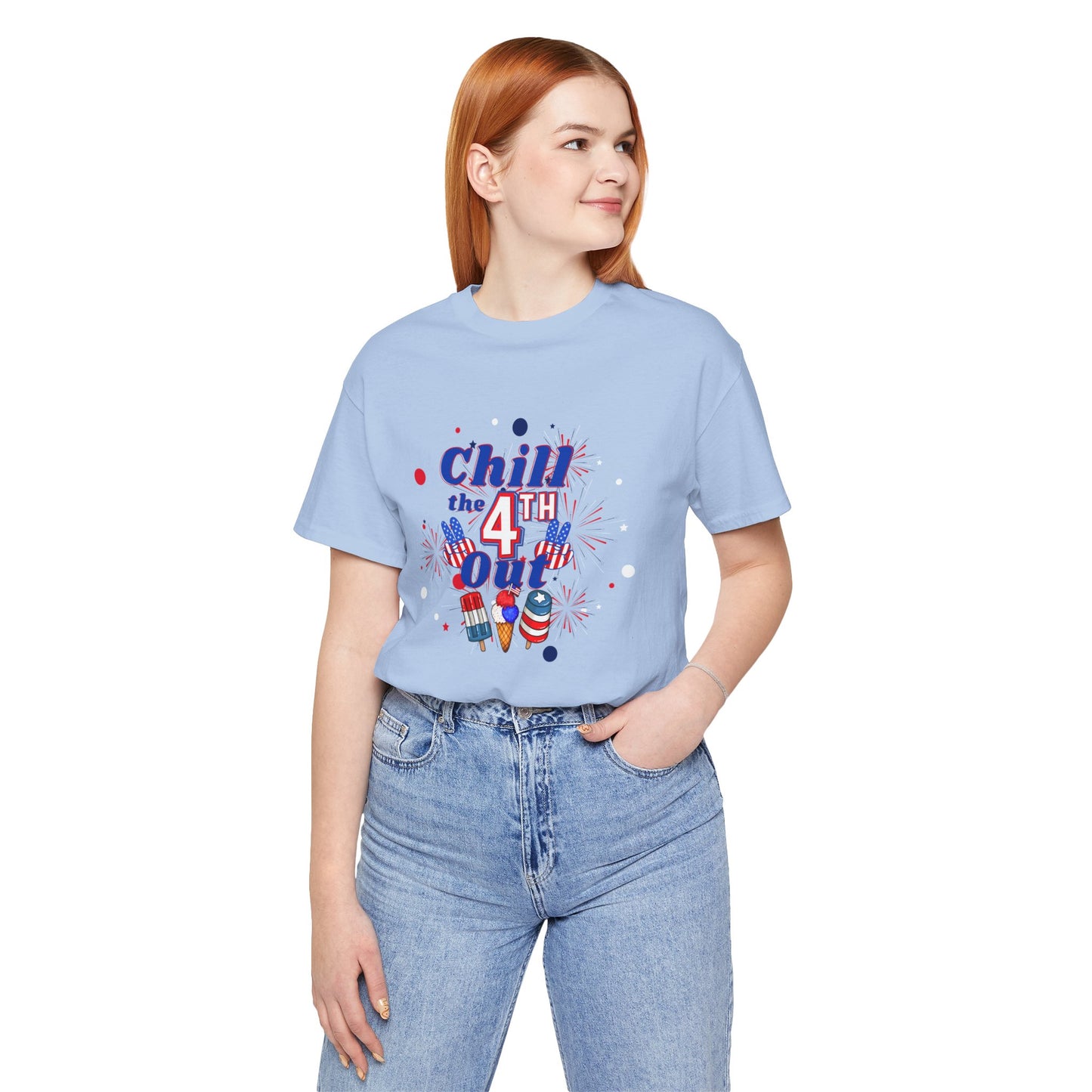 Chill the 4th Out Unisex Jersey Short Sleeve Tee