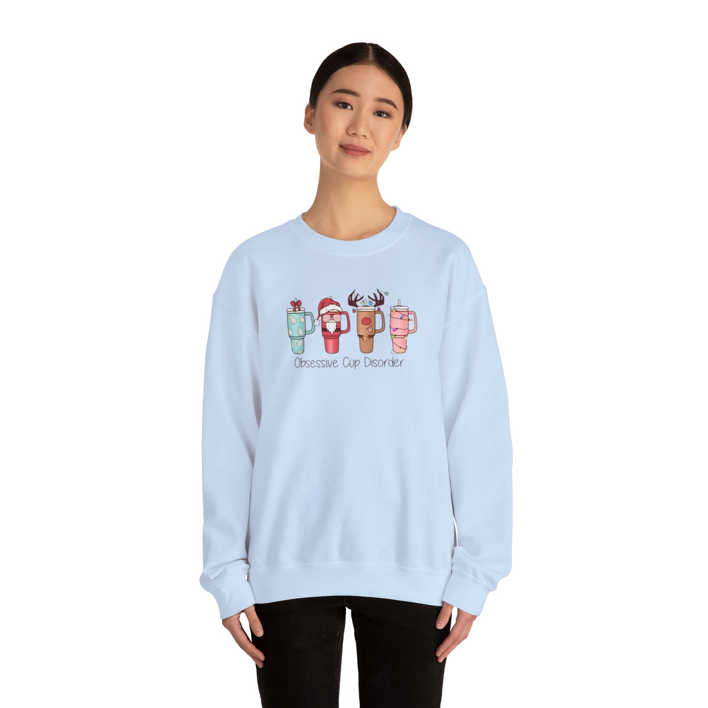 OCD Obsessive Cup Disorder Unisex Heavy Blend™ Crewneck Sweatshirt