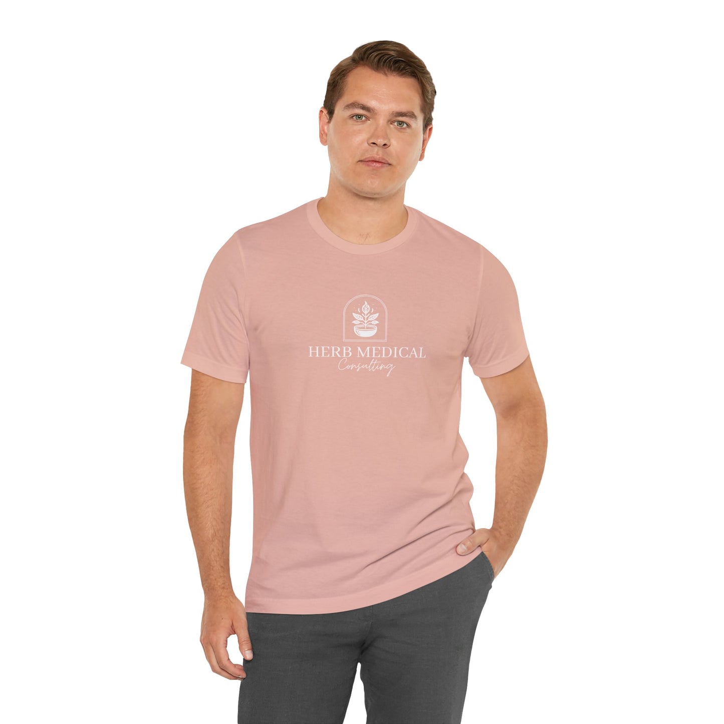 Herb Medical Consulting Unisex Jersey Short Sleeve Tee