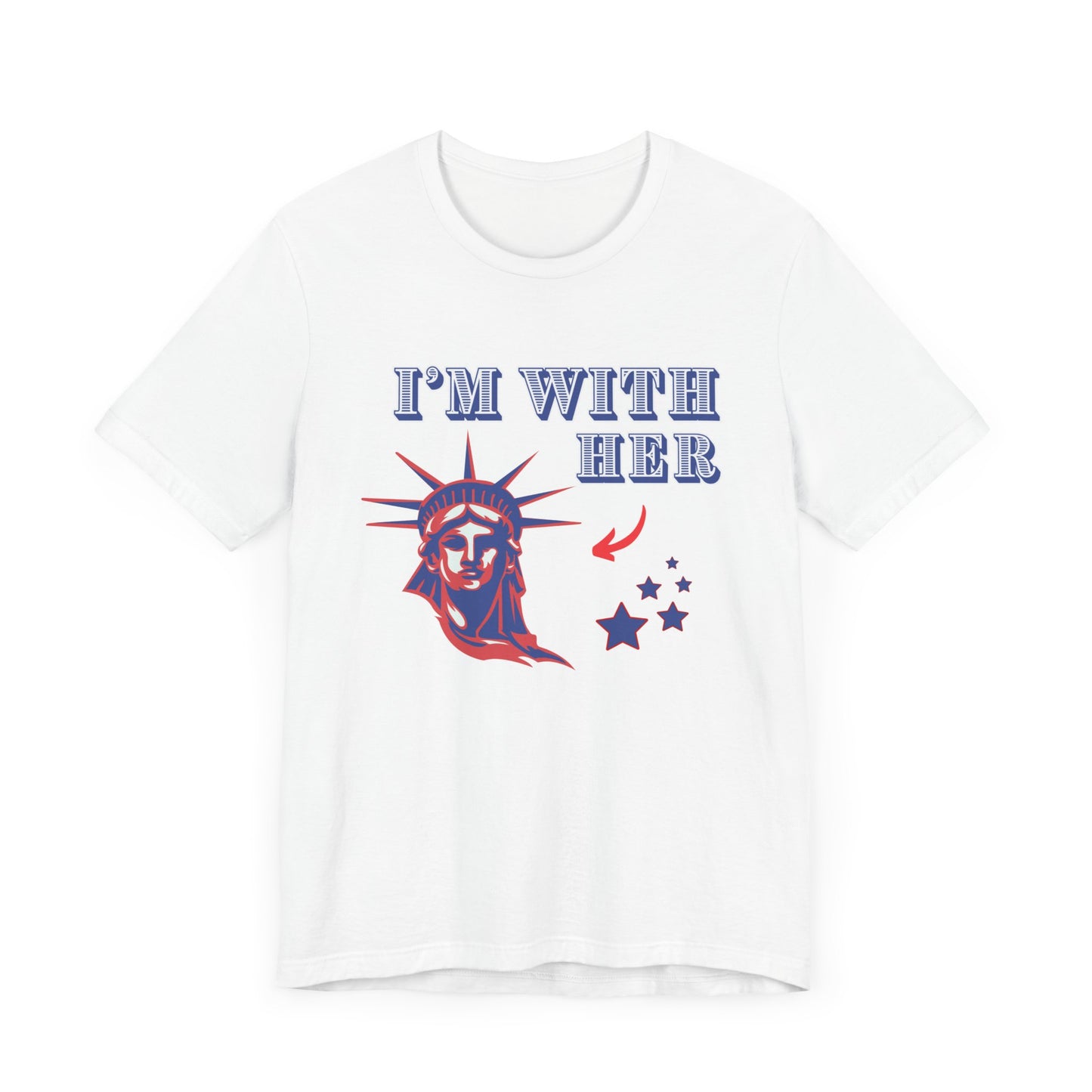 I’m With Her Unisex Jersey Short Sleeve Tee