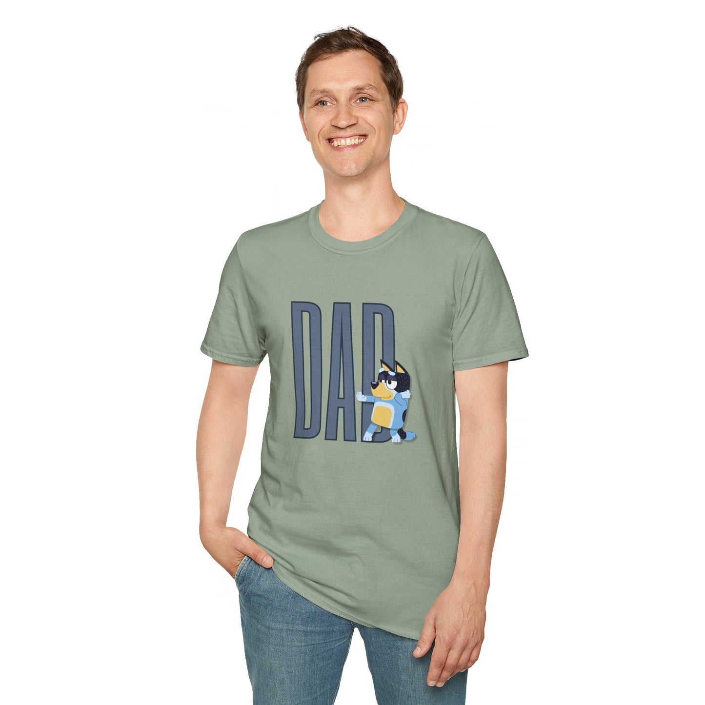 Dad Bandit (Gildan) Unisex Softstyle T-Shirt