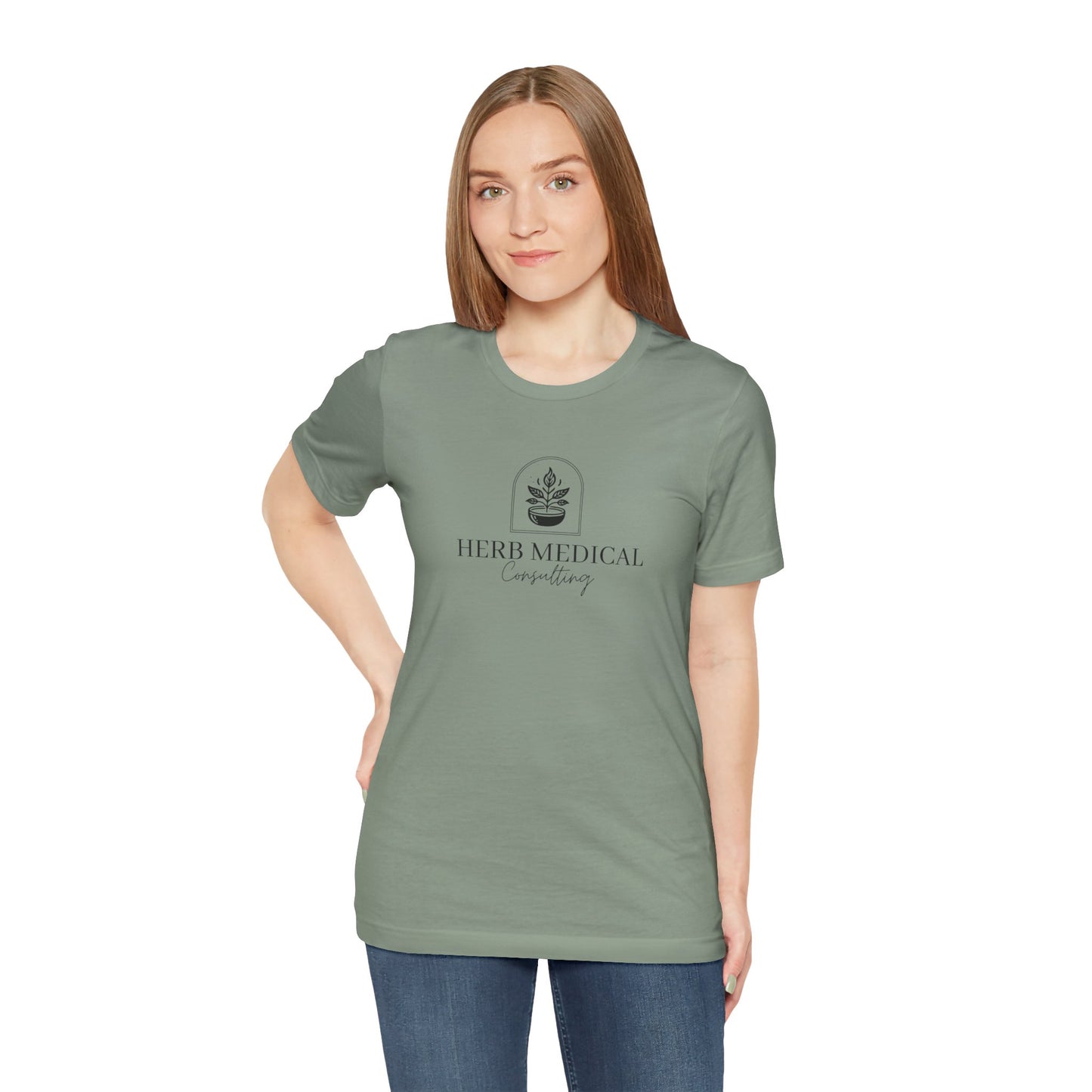 Herb Medical Consulting Unisex Jersey Short Sleeve Tee