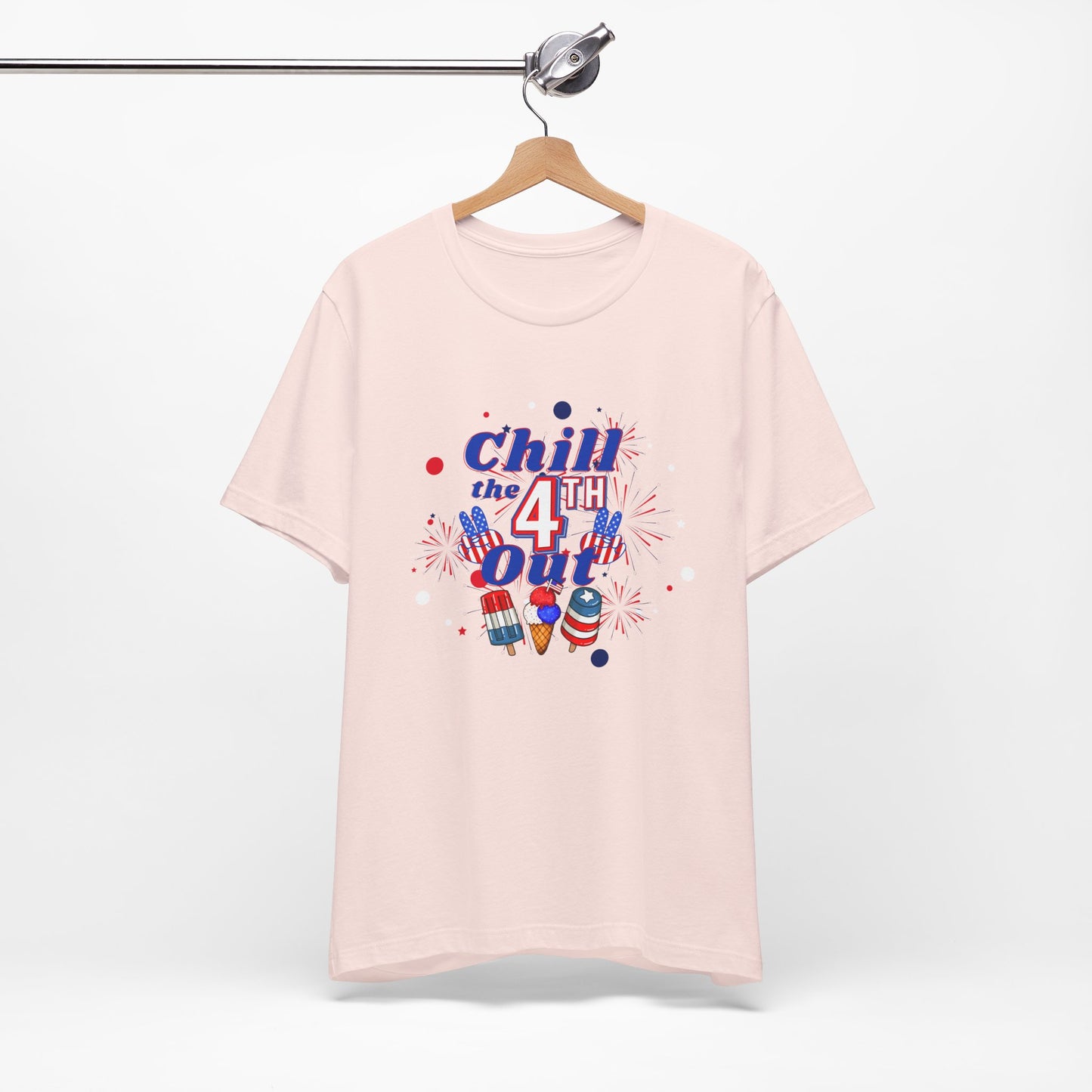 Chill the 4th Out Unisex Jersey Short Sleeve Tee