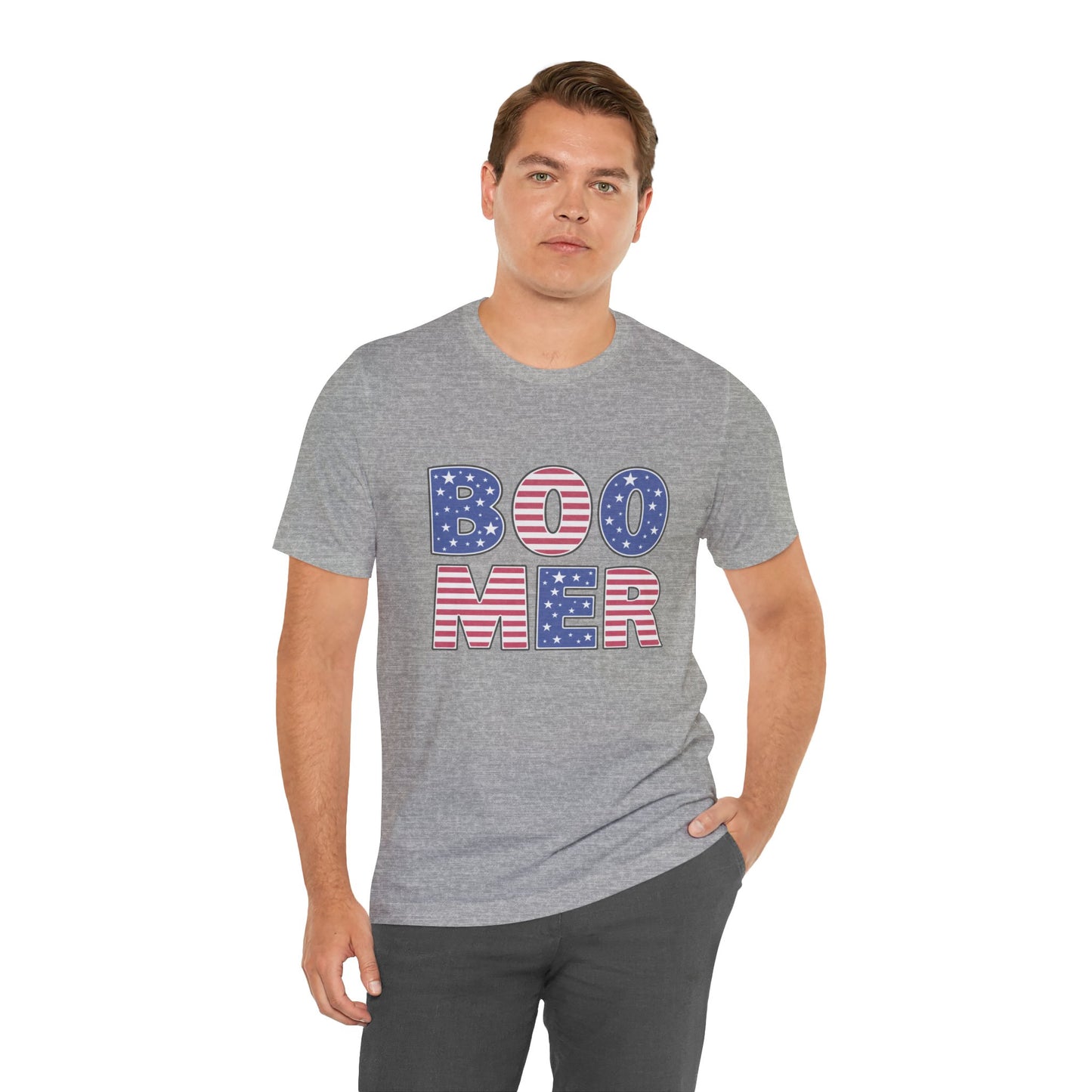 Patriotic Boomer Unisex Jersey Short Sleeve Tee