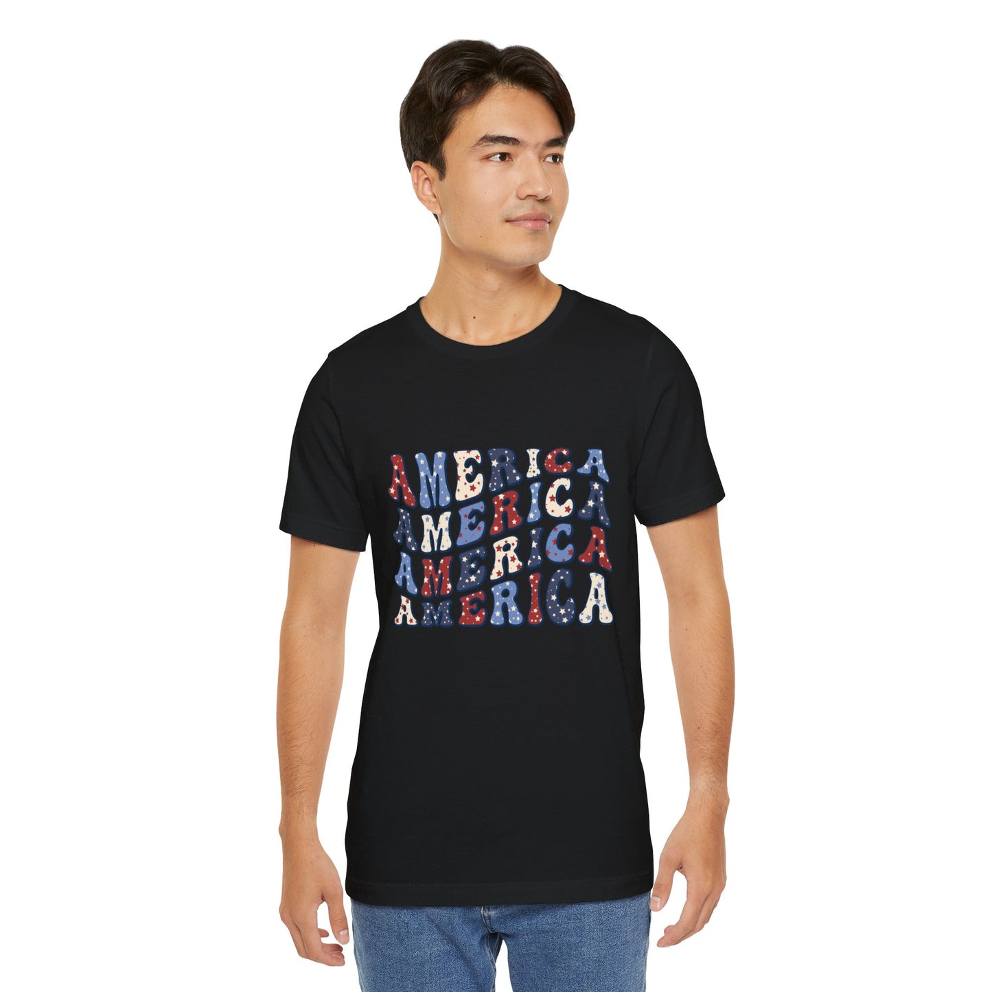 America America Unisex Jersey Short Sleeve Tee