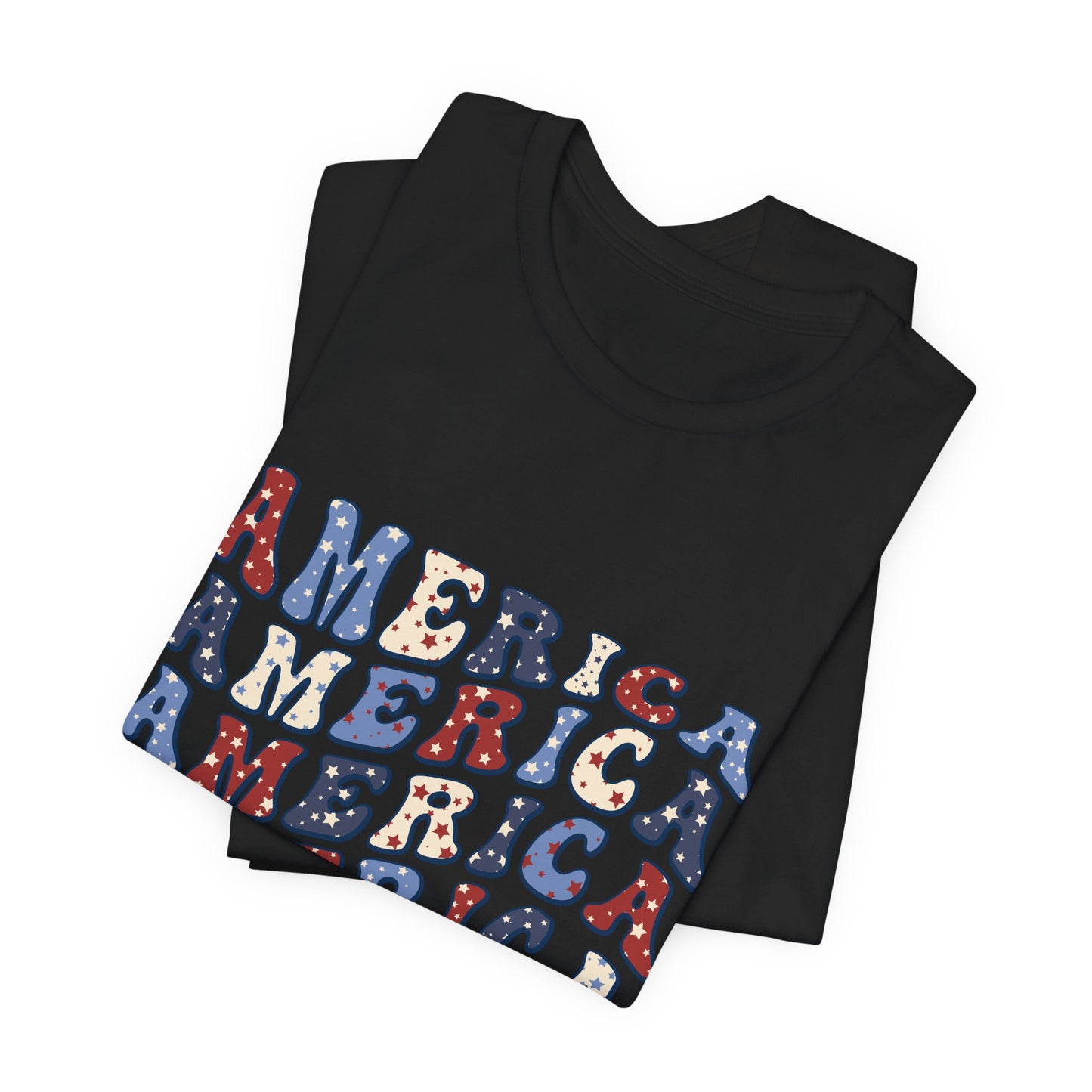 America America Unisex Jersey Short Sleeve Tee