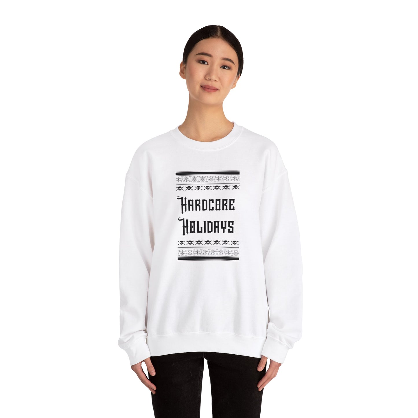 Hardcore Holidays Unisex Heavy Blend™ Crewneck Sweatshirt