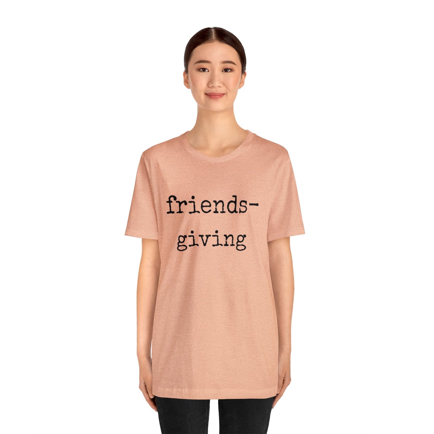 Friendsgiving Unisex Jersey Short Sleeve Tee