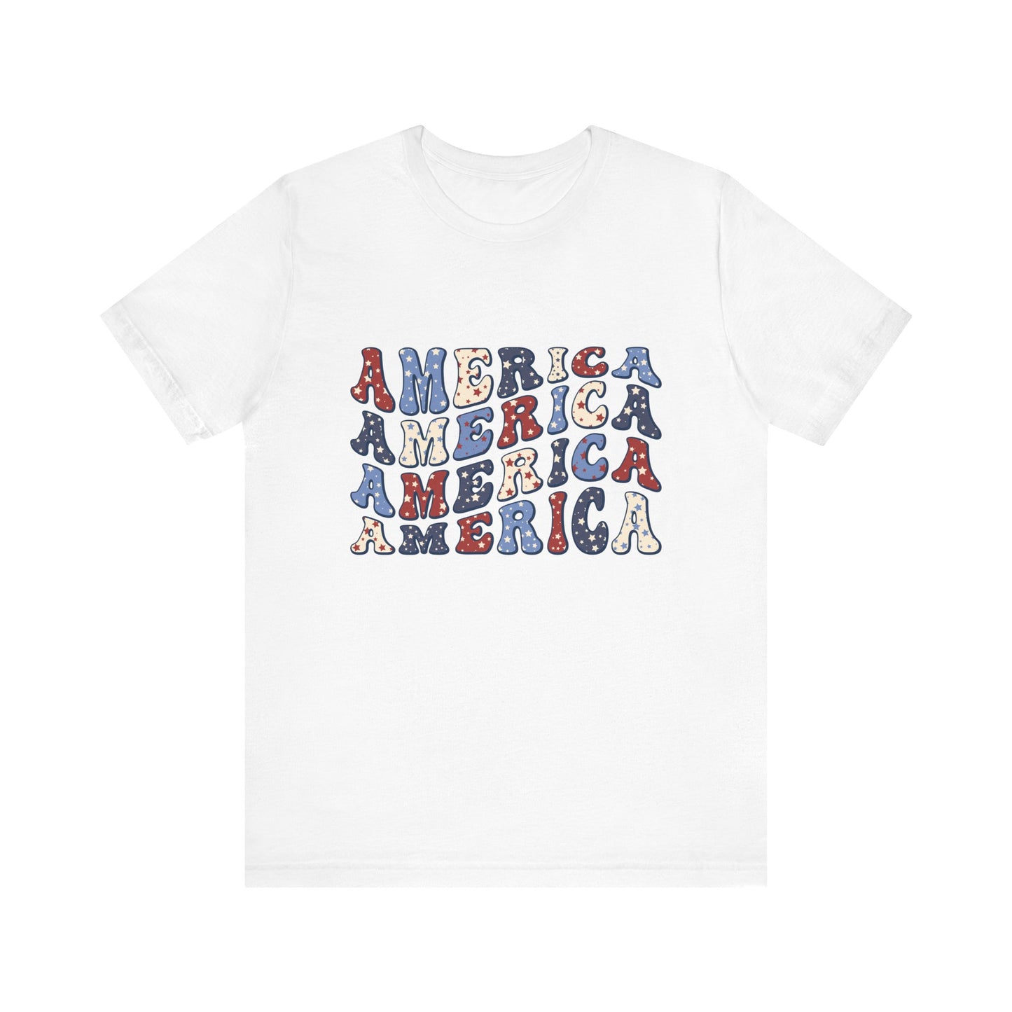 America America Unisex Jersey Short Sleeve Tee