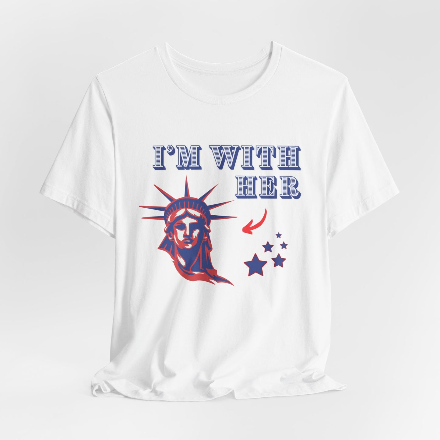 I’m With Her Unisex Jersey Short Sleeve Tee