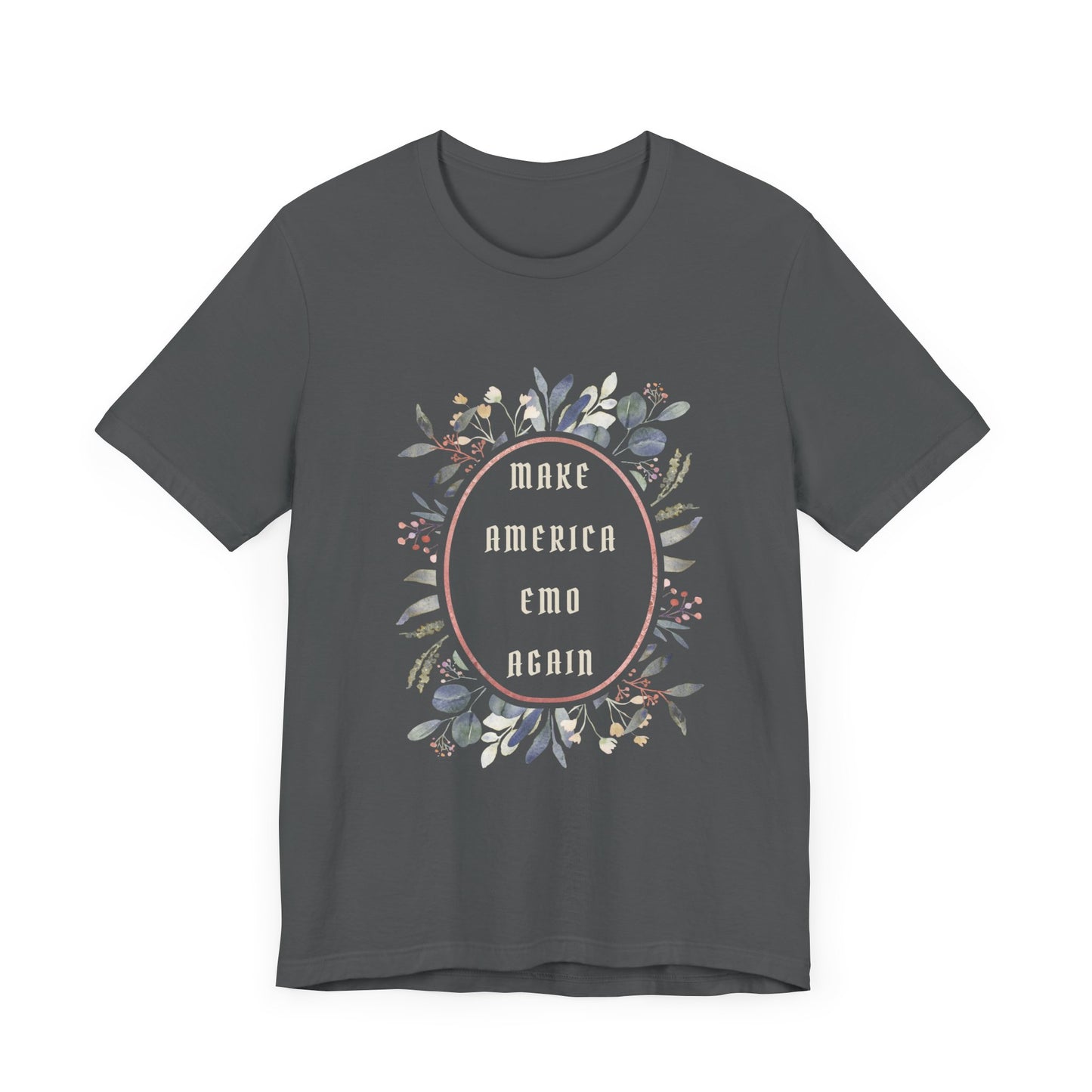 Make America Emo Again Unisex Jersey Short Sleeve Tee