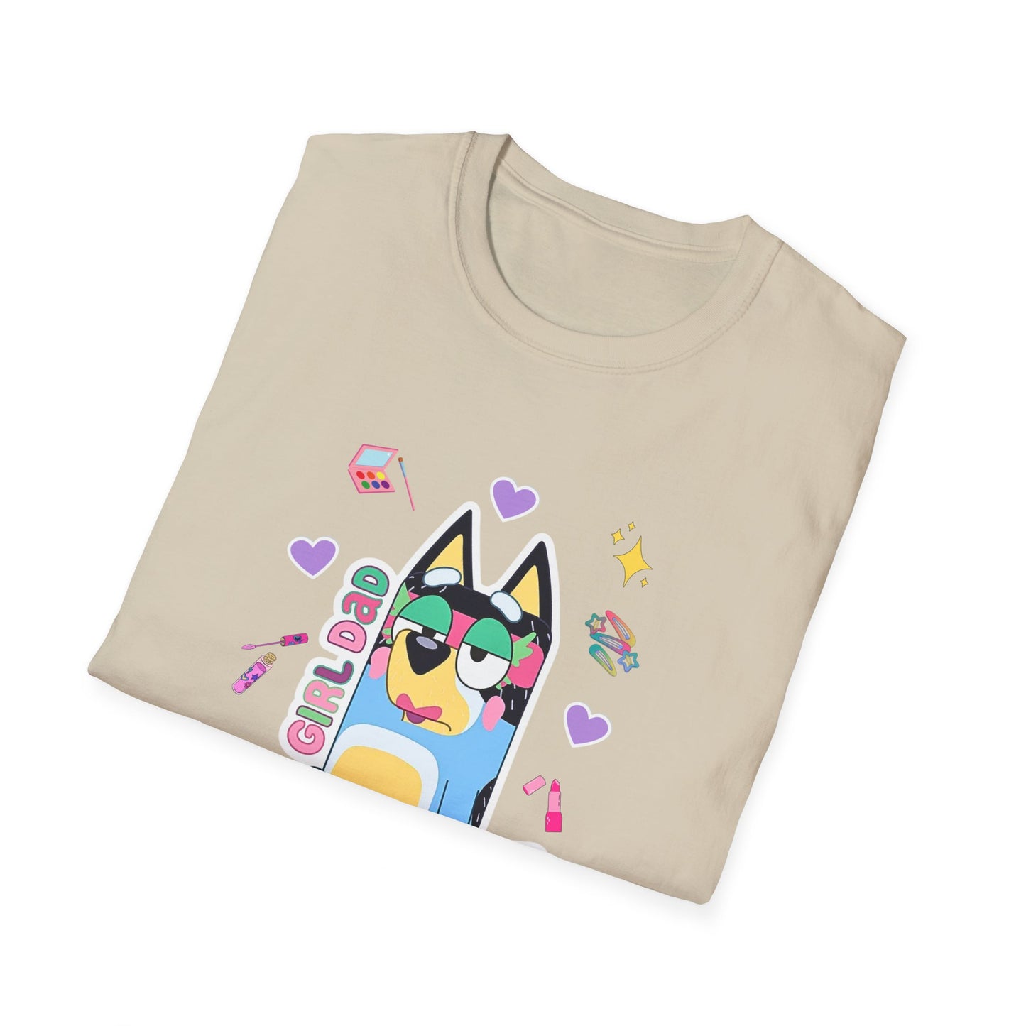 Bandit Girl Dad (Gildan) Unisex Softstyle T-Shirt