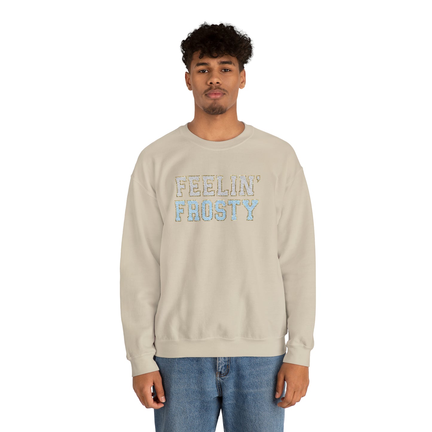 Feelin' Frosty Unisex Heavy Blend™ Crewneck Sweatshirt