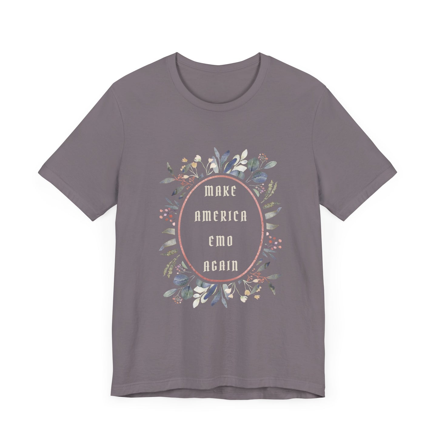 Make America Emo Again Unisex Jersey Short Sleeve Tee