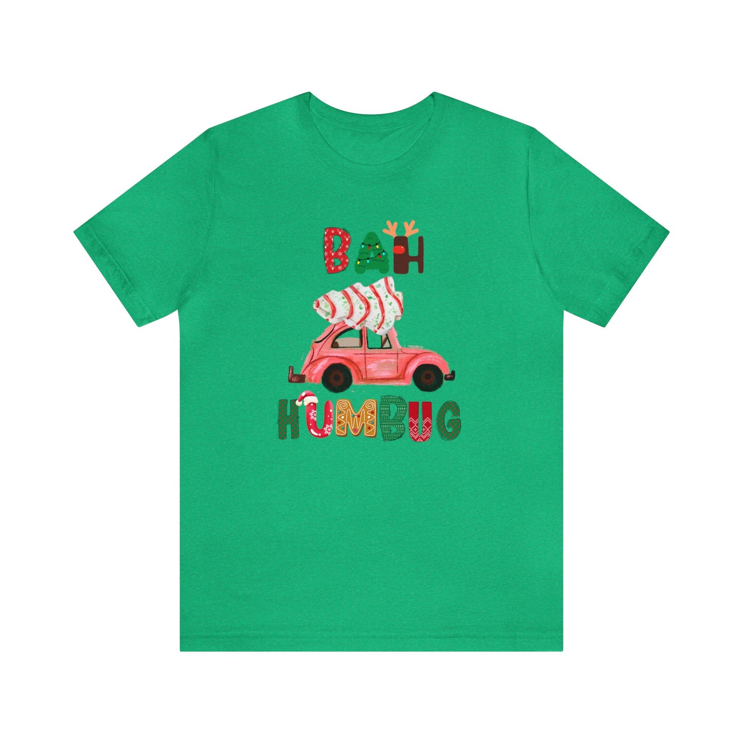 Bah Hum Bug Unisex Jersey Short Sleeve Tee