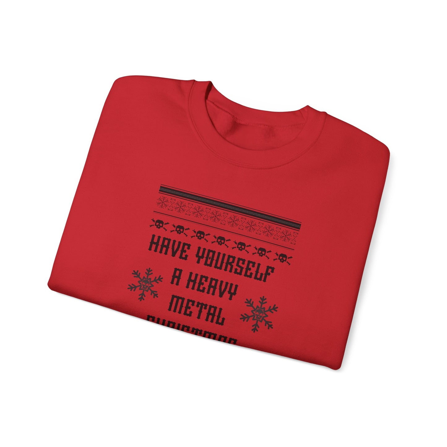 Have Yourself A Heavy Metal Christmas Unisex Heavy Blend™ Crewneck Sweatshirt