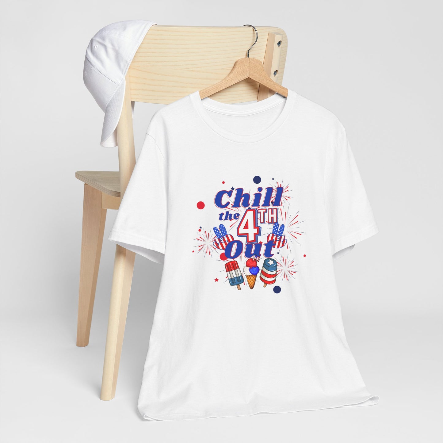 Chill the 4th Out Unisex Jersey Short Sleeve Tee