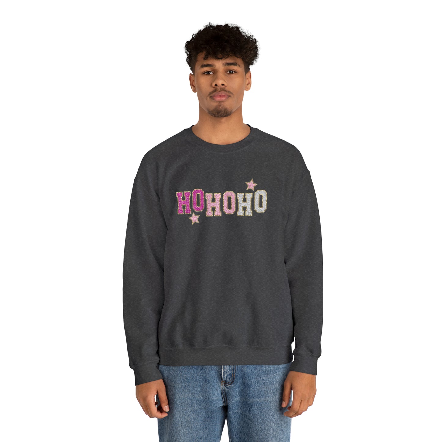 Ho Ho Ho Unisex Heavy Blend™ Crewneck Sweatshirt