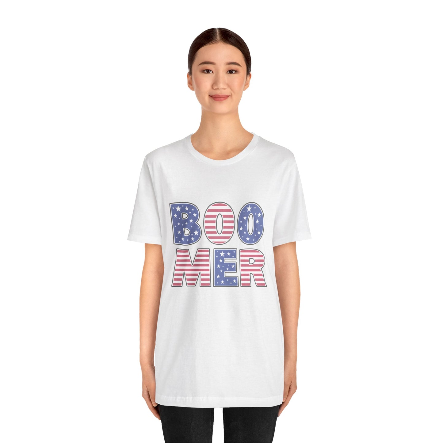 Patriotic Boomer Unisex Jersey Short Sleeve Tee