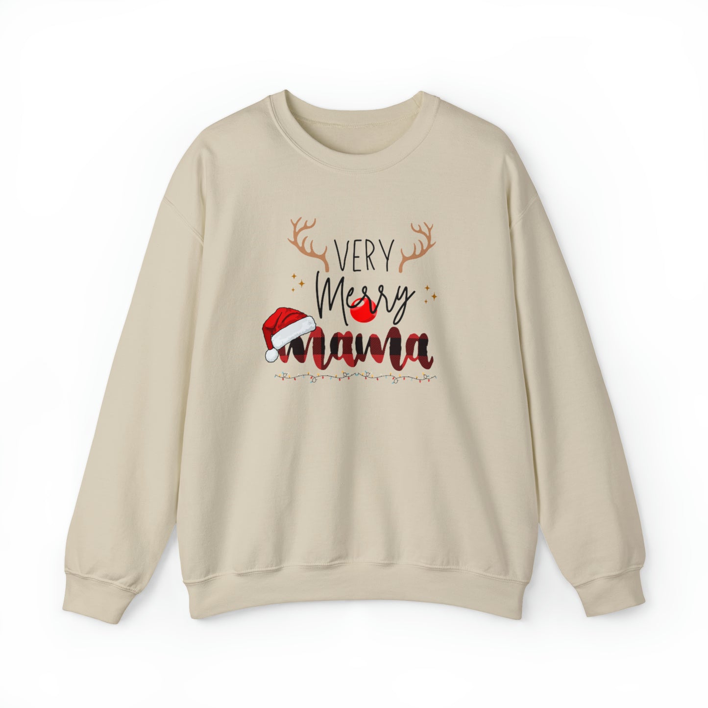 Very Merry Mama Unisex Heavy Blend™ Crewneck Sweatshirt