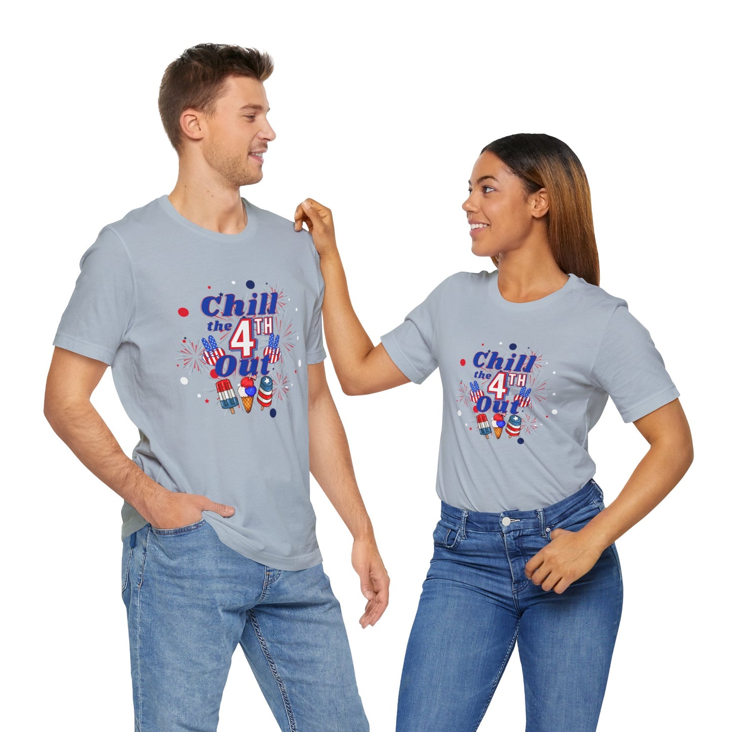 Chill the 4th Out Unisex Jersey Short Sleeve Tee