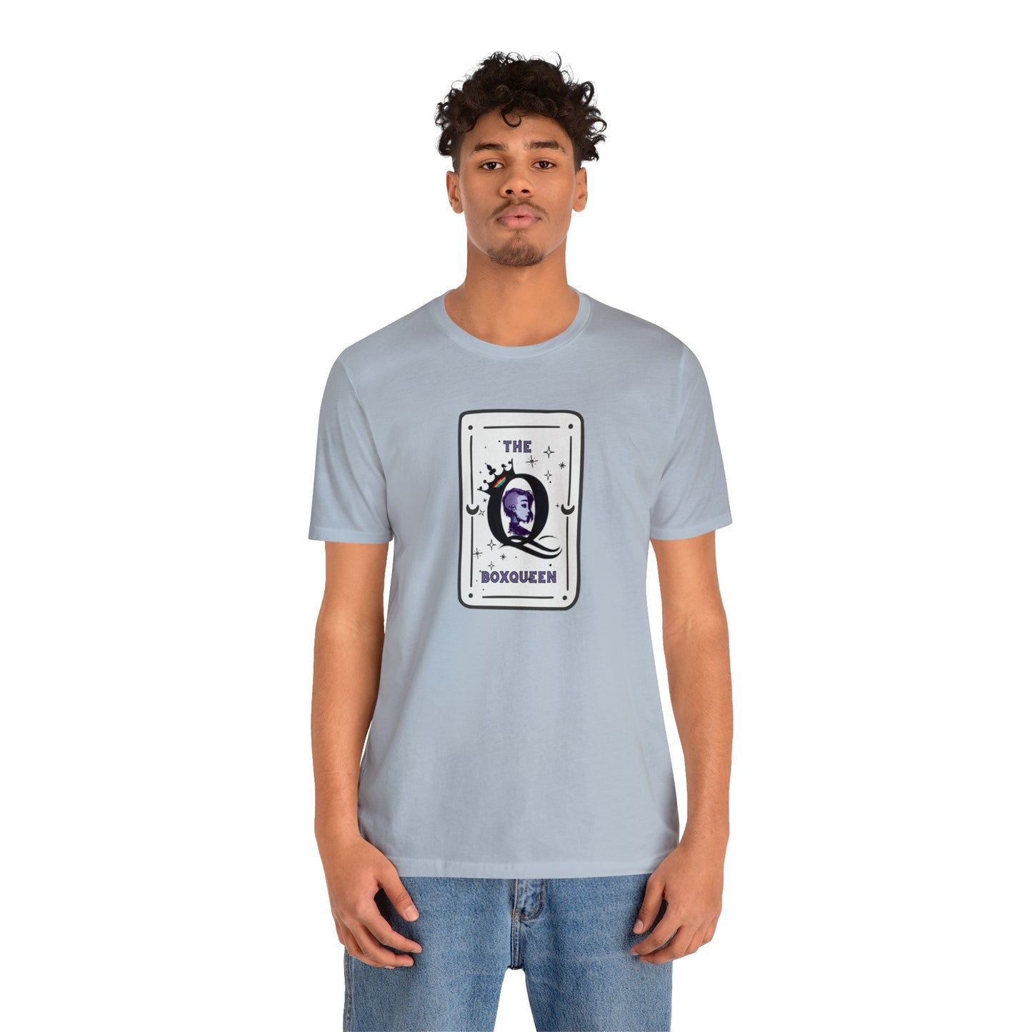 The BoxQueen Tarot Card Unisex Jersey Short Sleeve Tee