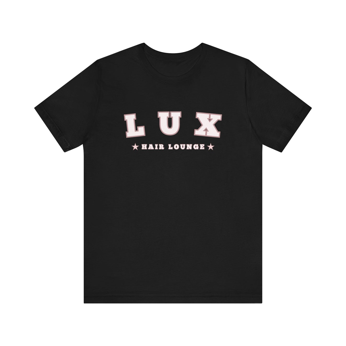 LUX Hair Lounge Unisex Jersey Short Sleeve Tee