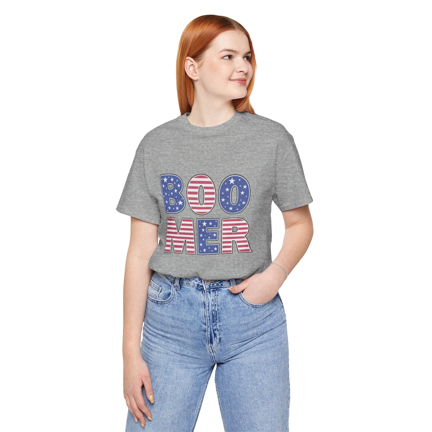 Patriotic Boomer Unisex Jersey Short Sleeve Tee