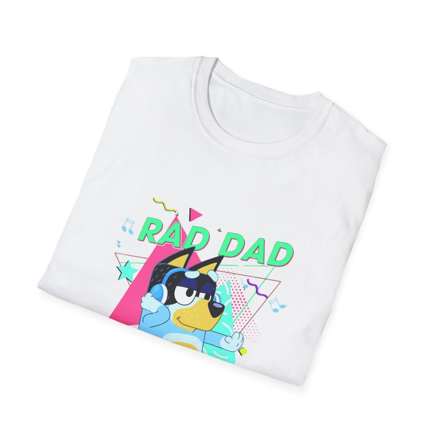 Bandit Rad Dad (Gildan) Unisex Softstyle T-Shirt