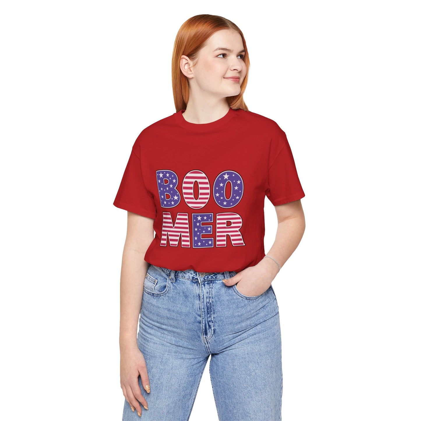 Patriotic Boomer Unisex Jersey Short Sleeve Tee