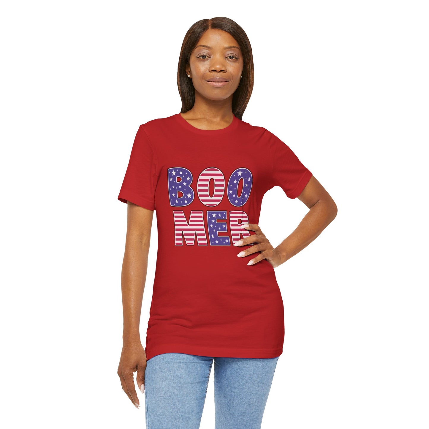 Patriotic Boomer Unisex Jersey Short Sleeve Tee